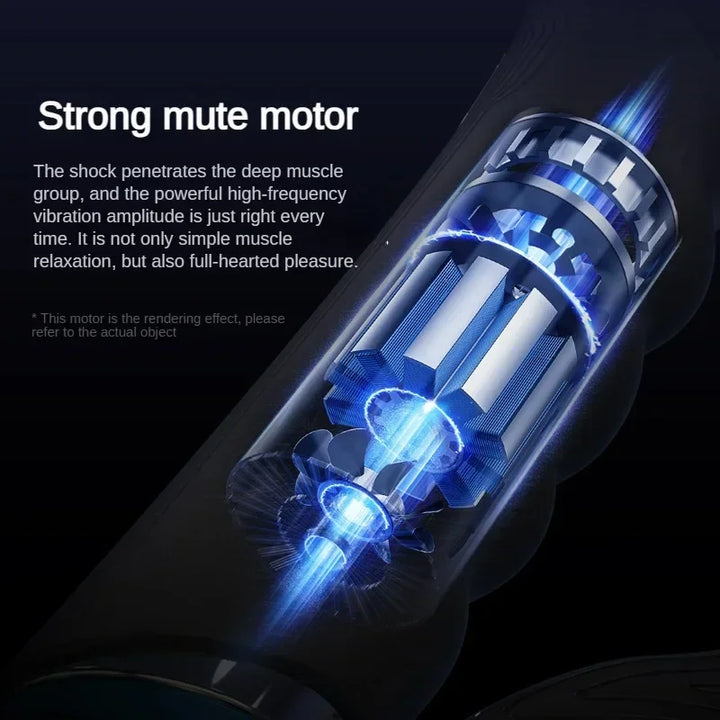 Premium Electric Muscle Massager for Deep Tissue Therapy – NMES Myofascial Gua Sha Scraper, Micro-Vibration & Micro-Current, 