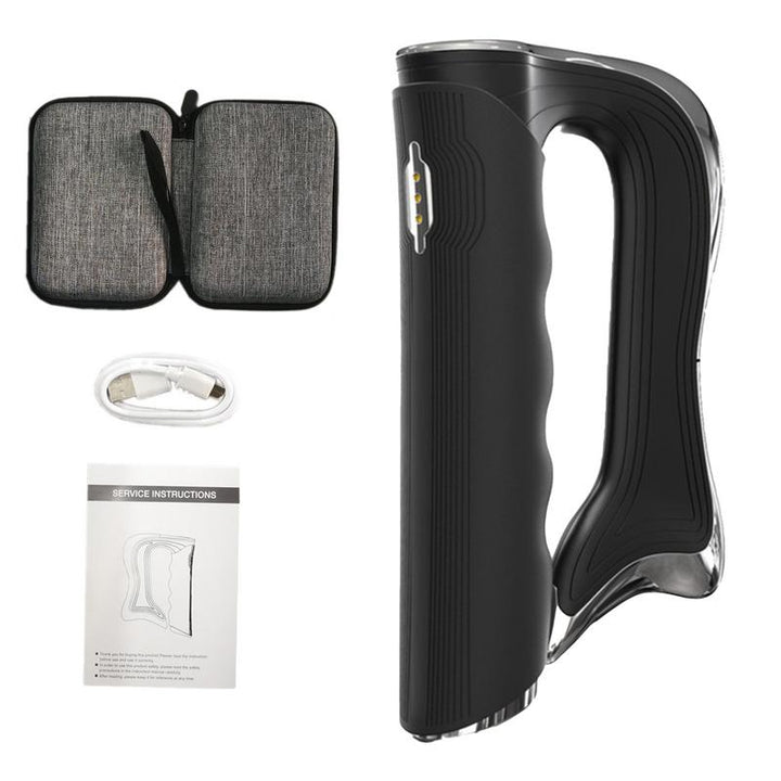 Premium Electric Muscle Massager for Deep Tissue Therapy – NMES Myofascial Gua Sha Scraper, Micro-Vibration & Micro-Current, 