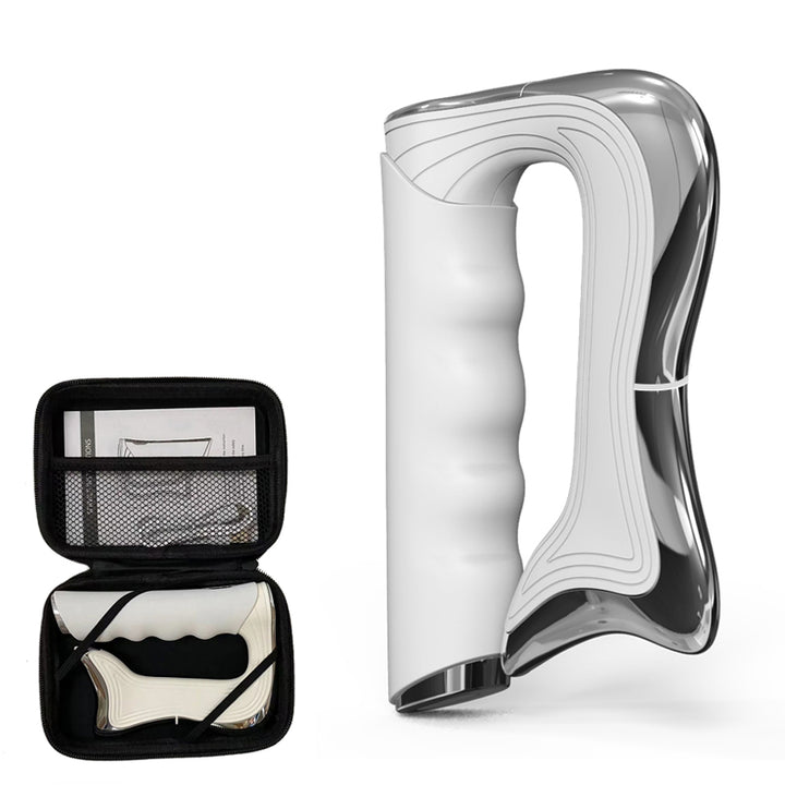 Premium Electric Muscle Massager for Deep Tissue Therapy – NMES Myofascial Gua Sha Scraper, Micro-Vibration & Micro-Current, 