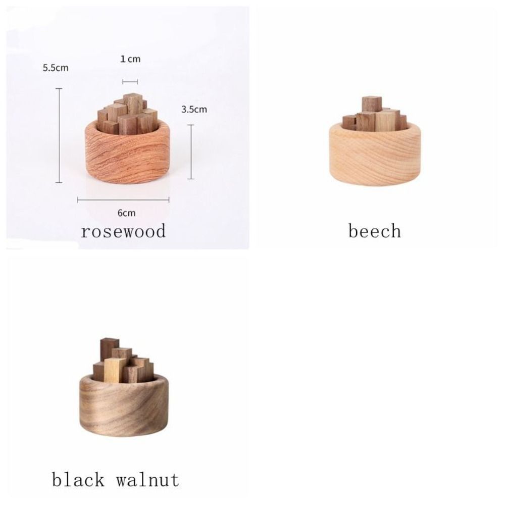 Luxury Essential Oil Wood Diffuser – Unique Wood Art Fireless Aroma Diffuser, Beech/Black Walnut Aromatherapy Ornament for 