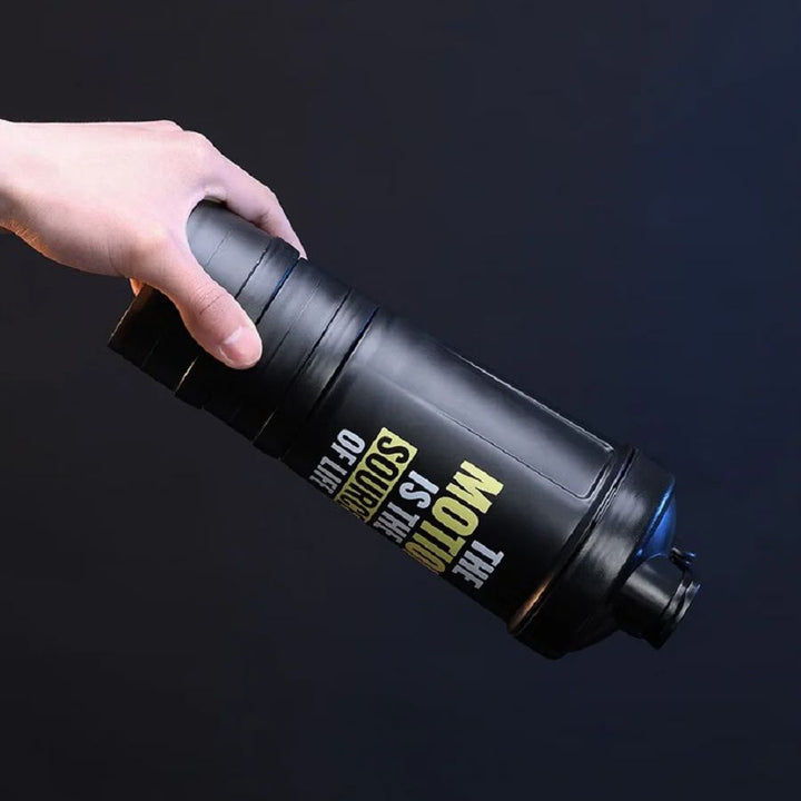 Premium Sports Shaker Cup – Large Capacity Leak-Proof Fitness Water Bottle – Portable, Thickened, Graduated Design for Gym, 
