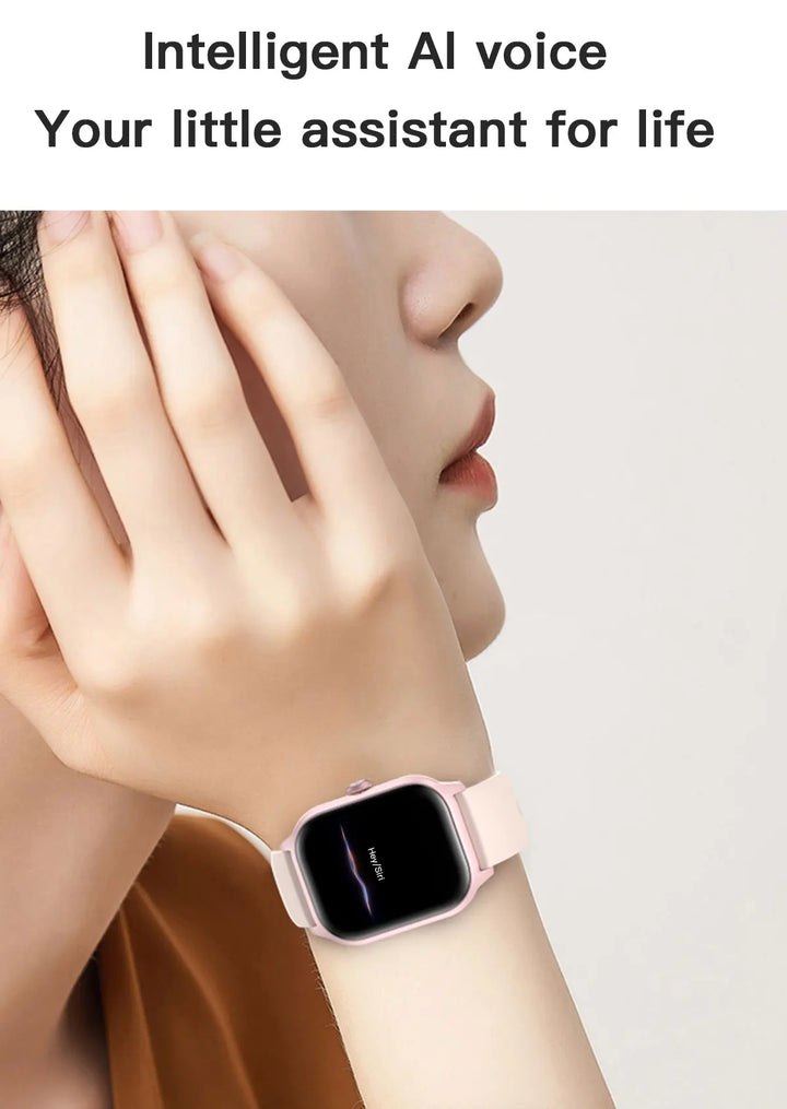 Luxury Smartwatch Android OS - 1.44" Full Touch Screen, Bluetooth Call, Music Control, Fitness Tracker for Men & Women, Health Monitor - StrengthXPhysiotherapy