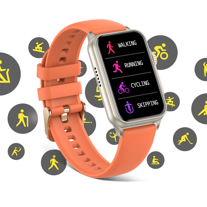 Premium Smartwatch for Women & Men – Heart Rate Monitoring, IP67 Waterproof, 20+ Sports Modes, Blood Pressure, Sleep Tracker,