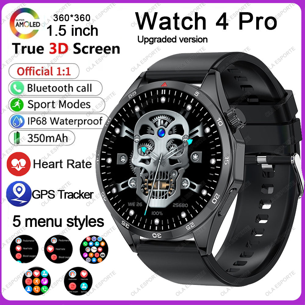 Premium Bluetooth Call Smartwatch for Men - ECG+PPG Health Monitoring, IP67 Waterproof, Heart Rate & Blood Pressure Tracker, 