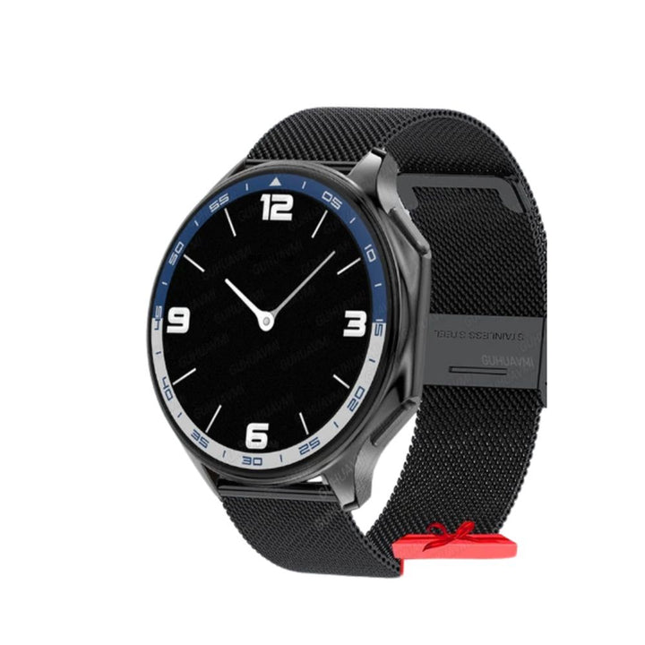 Premium Smartwatch for Men – 1.43'' 3D Surround Vision Display, 4GB RAM, 32GB Storage, Bluetooth Calling, Waterproof, Heart 