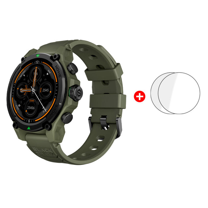 Premium Smartwatch with 1.43" AMOLED Display – GPS, 5ATM Water Resistance, 21-Day Battery Life, 100+ Sports Modes, Bluetooth 