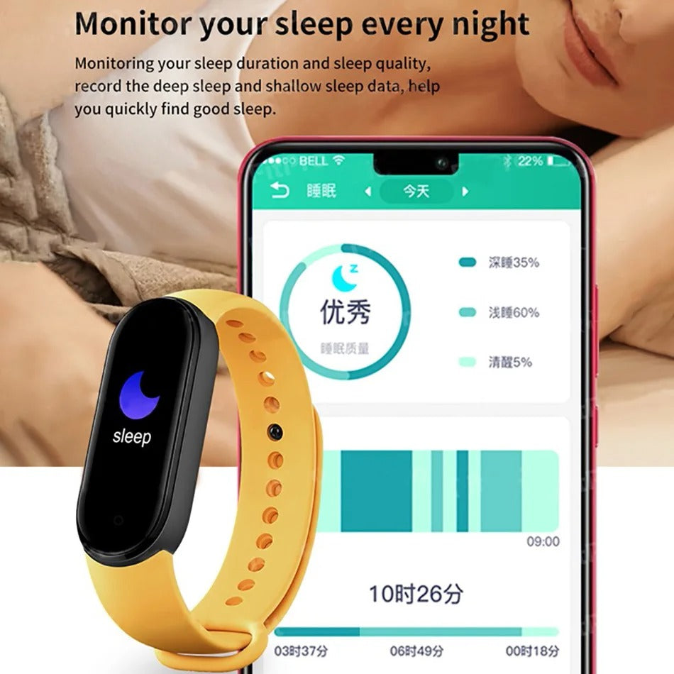 Premium Waterproof Fitness Smartwatch for Men & Women - Heart Rate, Blood Pressure, Activity Tracker, Sleep Monitor, Multi-Sport Modes, Call & Message Alerts, Bluetooth, 0.96” Display - StrengthXPhysiotherapy