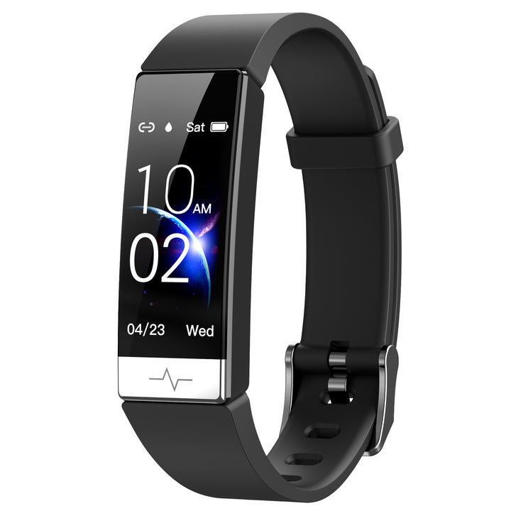 Premium Smart Fitness Tracker – ECG, HRV Analysis, Heart Rate Monitor, IP68 Waterproof Smartwatch for Android & iOS, 