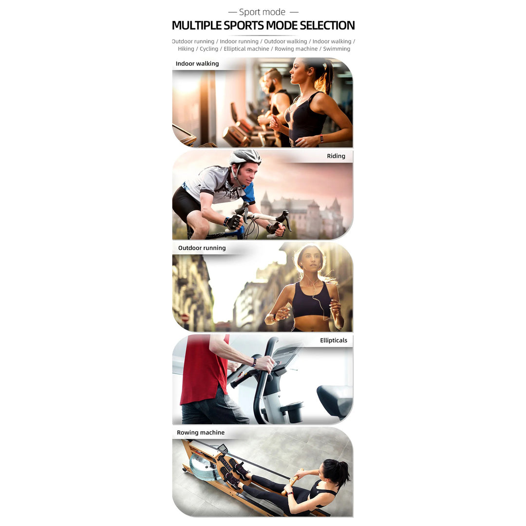 Premium Smart Fitness Tracker – ECG, HRV Analysis, Heart Rate Monitor, IP68 Waterproof Smartwatch for Android & iOS, Accurate Sleep & Fitness Tracking - StrengthXPhysiotherapy