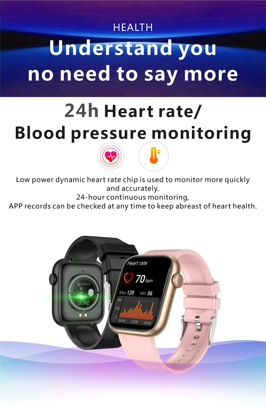 Premium Smartwatch - Wireless Charging, Bluetooth Calls, Fitness Tracker, Custom Watch Faces, Heart Rate Monitoring, Sleep Tracking, Waterproof, Men & Women - StrengthXPhysiotherapy