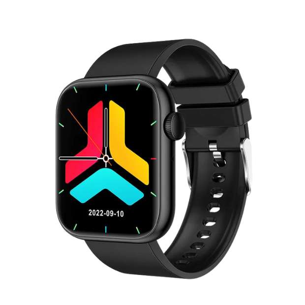 Premium Smartwatch - Wireless Charging, Bluetooth Calls, Fitness Tracker, Custom Watch Faces, Heart Rate Monitoring, Sleep Tracking, Waterproof, Men & Women

