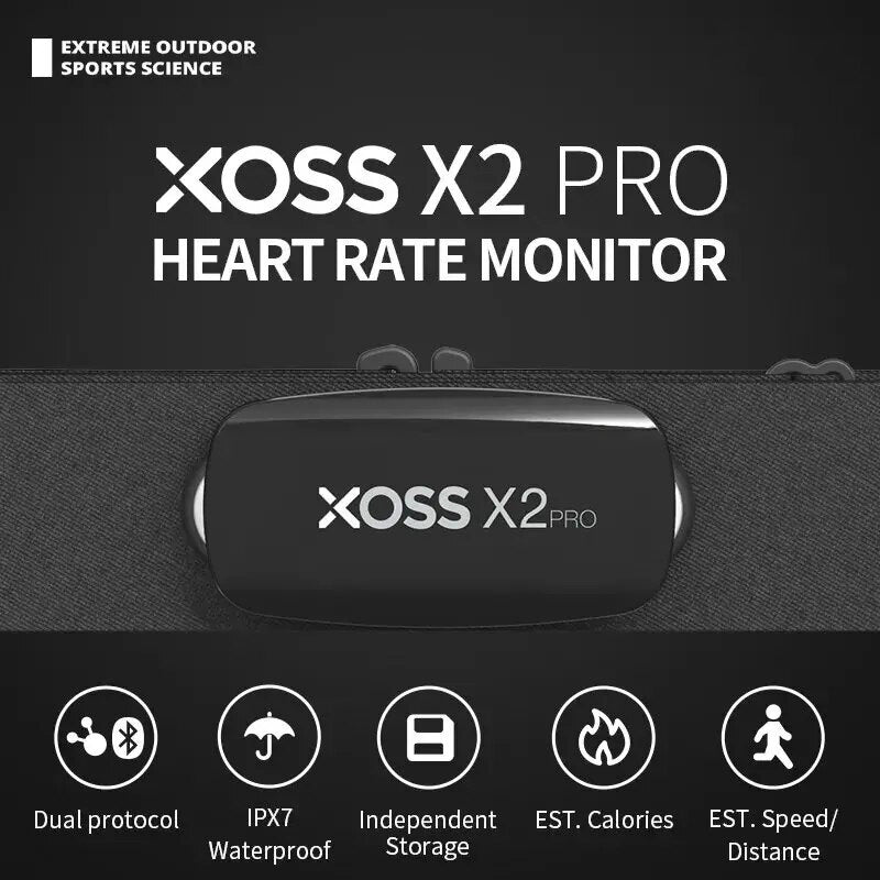 Premium Heart Rate Monitor Sensor – Rechargeable Battery, Data Storage for Swimming, Running, Cycling, Fitness & Sailboat - StrengthXPhysiotherapy