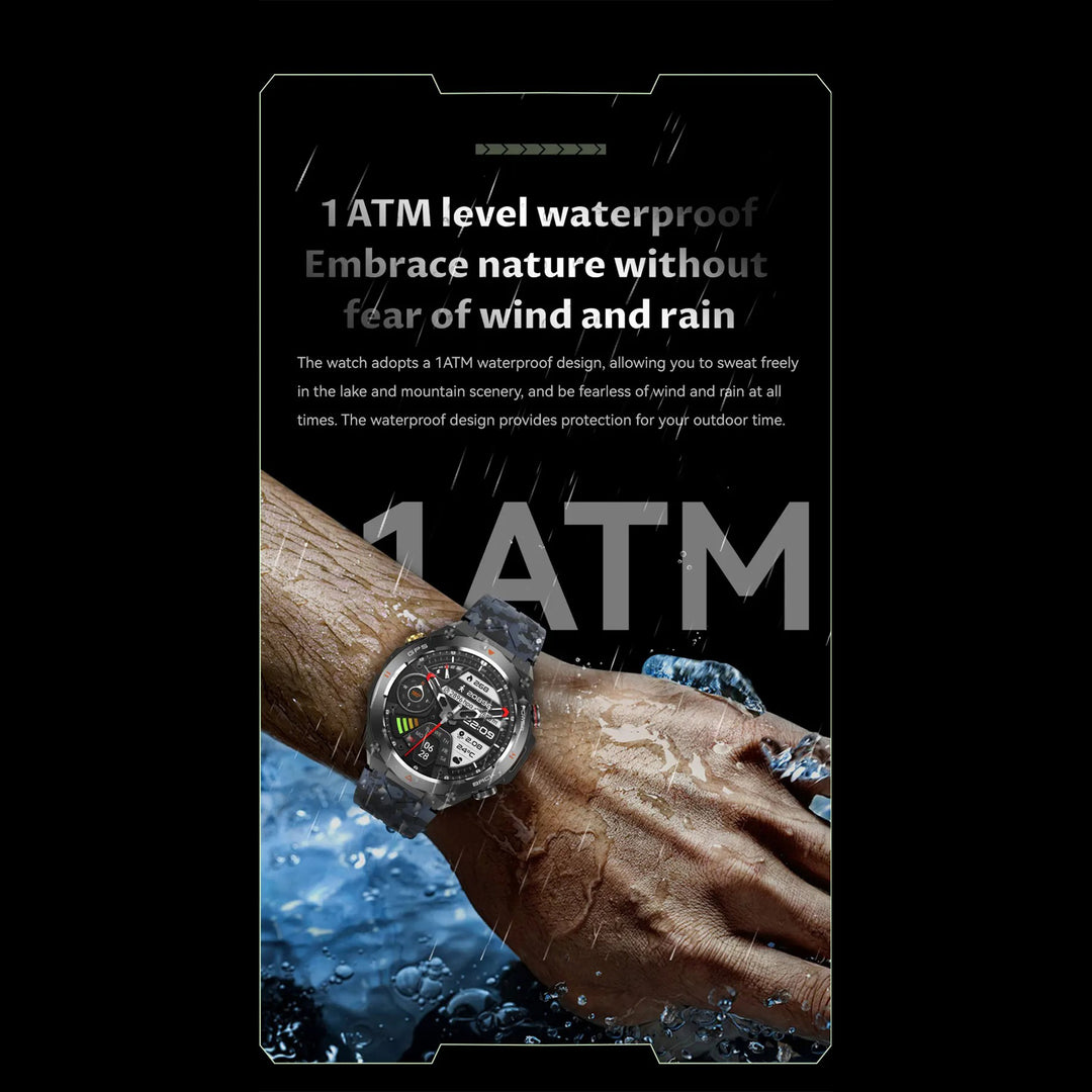 Premium Waterproof Sports Watch for Men and Women – 50M Waterproof, Dual Time, Pedometer, Stopwatch, Alarm, Countdown, Shockproof, EL Backlight, Lightweight Military Clock - StrengthXPhysiotherapy