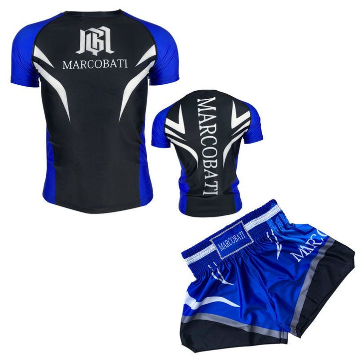Premium MMA Boxing Training Set – UFC Fighting Suit for Men, Women & Children, Breathable Quick Dry Sports Wear, Short 