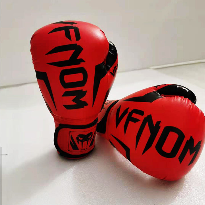 Premium Boxing Gloves – High Quality Muay Thai, Sanda & Taekwondo Fighting Gloves for Kids & Adults, Durable PU Leather,