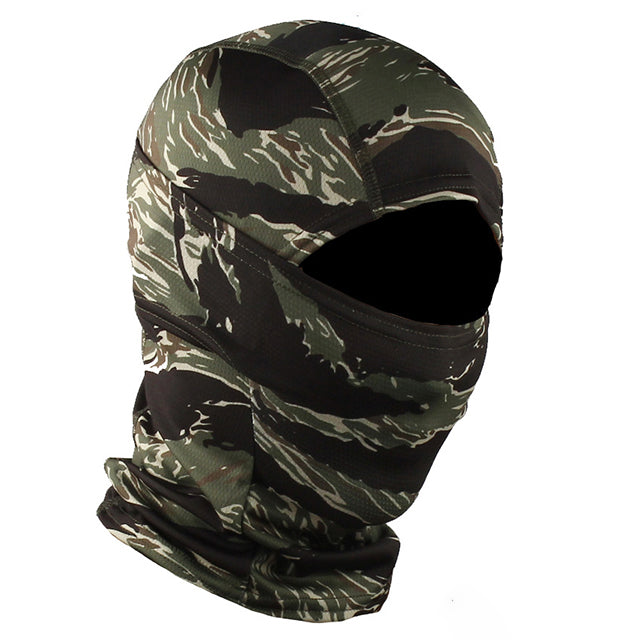 Premium Tactical Balaclava Full-Face Mask – Windproof, Dustproof Hunting, Cycling, and Wargame Headgear, Multicam Bandana