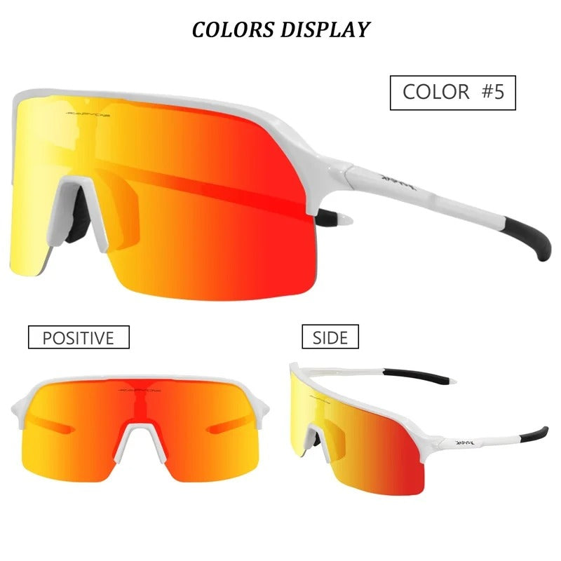 Premium Polarized Cycling Sunglasses – UV Protection, HD Lens, 1 or 4 Lens Options for Road, Mountain Bike & Outdoor Sports Eyewear for Men & Women - StrengthXPhysiotherapy