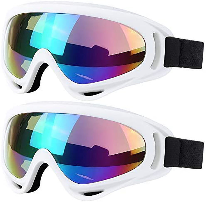 Premium Polarized Ski Goggles for Men & Women – Large Frame, Windproof, Snowproof, UV Protection, Anti-Fog, Snowboard
