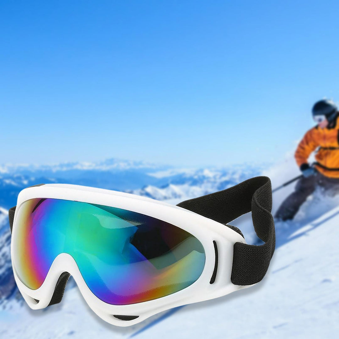 Premium Polarized Ski Goggles for Men & Women – Large Frame, Windproof, Snowproof, UV Protection, Anti-Fog, Snowboard