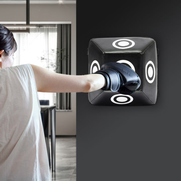 Premium Wall-Mount Boxing Training Target for Home & Gym – Uppercut Punching Bag with 4 Hit Points, Space-Saving Design, 