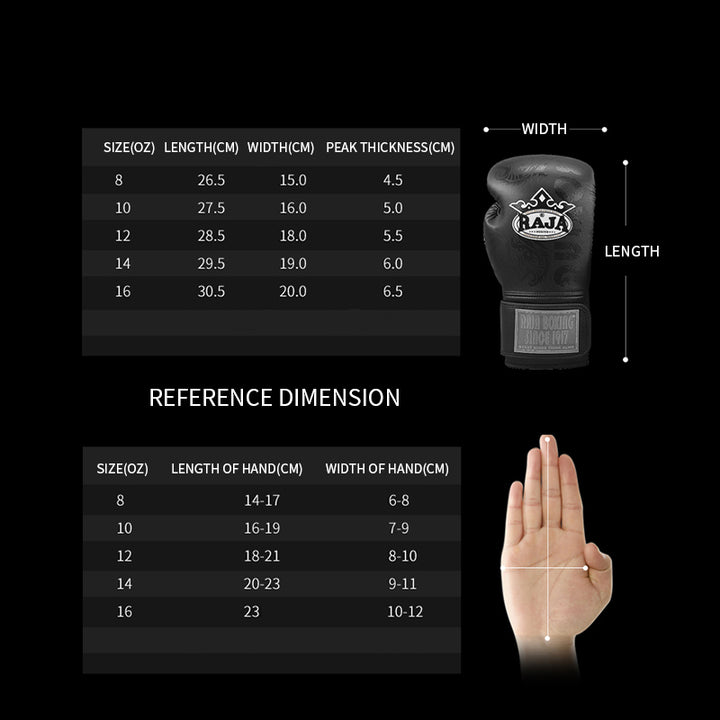 Premium Muay Thai Boxing Gloves – High Quality Kickboxing & MMA Training Gloves for Men, Durable Martial Arts Gear for Combat