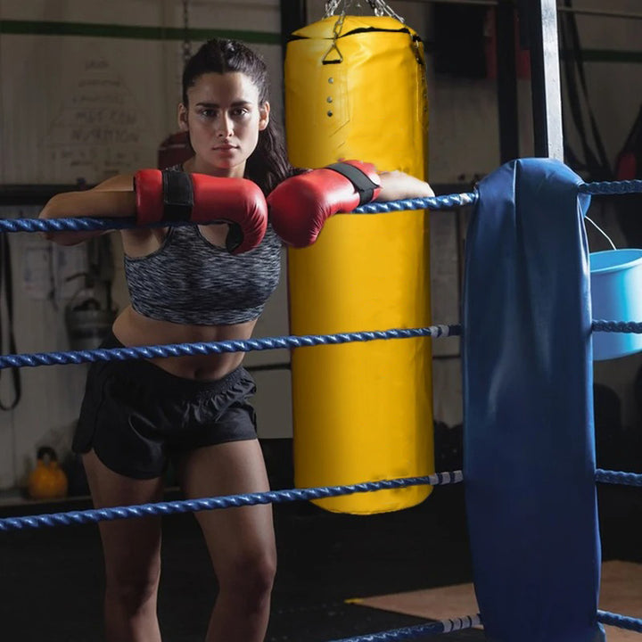 Premium Boxing Sandbag – High-Quality PU Punching Bag for Adult Practice – Durable Taekwondo, Karate & Thai Boxing Training – Includes Strong Metal Chain, Zipper Seal & Multiple Sizes - StrengthXPhysiotherapy