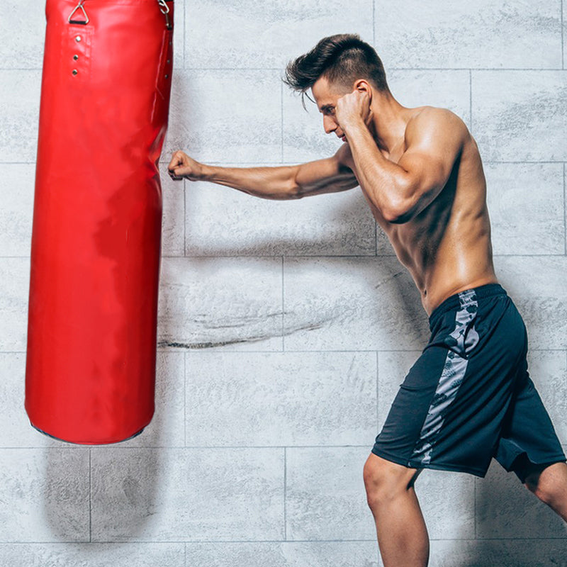 Premium Boxing Sandbag – High-Quality PU Punching Bag for Adult Practice – Durable Taekwondo, Karate & Thai Boxing Training – Includes Strong Metal Chain, Zipper Seal & Multiple Sizes - StrengthXPhysiotherapy