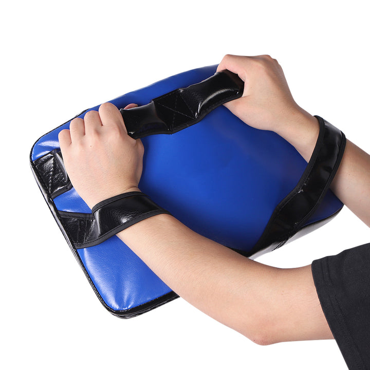Premium Taekwondo Foot Target – Curved MMA, Muay Thai, Karate, Boxing Kicking Pad – Thickened SKY PU & EVA Foam – Durable Punching Target for Martial Arts Training – 35x25x5cm - StrengthXPhysiotherapy