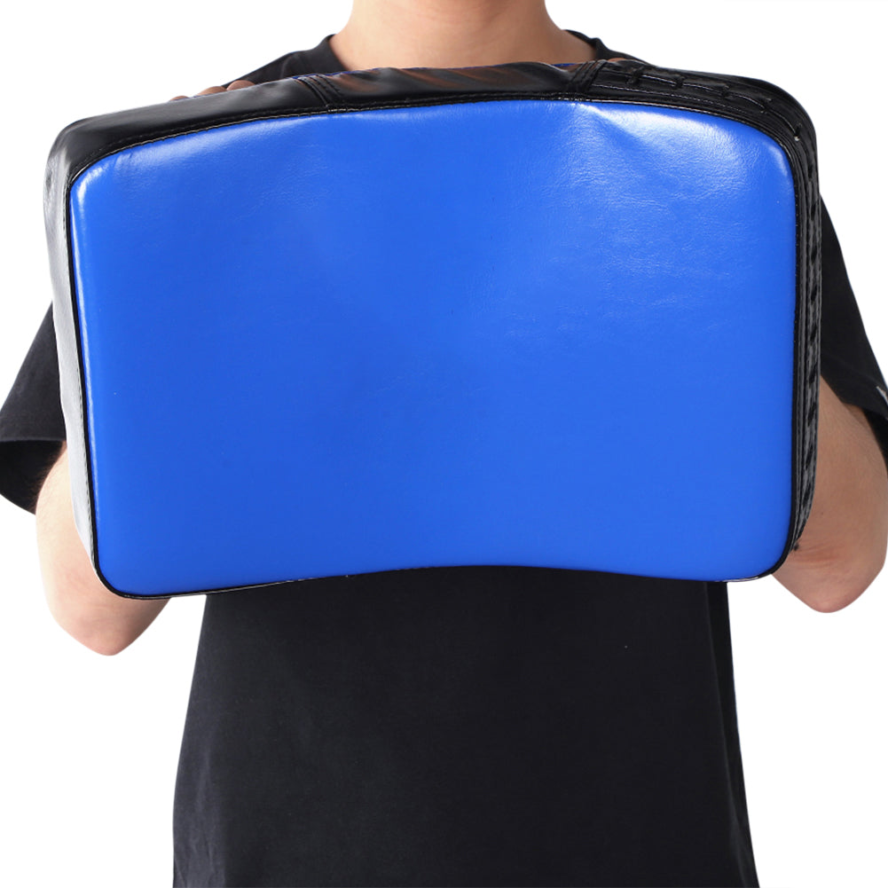 Premium Taekwondo Foot Target – Curved MMA, Muay Thai, Karate, Boxing Kicking Pad – Thickened SKY PU & EVA Foam – Durable Punching Target for Martial Arts Training – 35x25x5cm - StrengthXPhysiotherapy