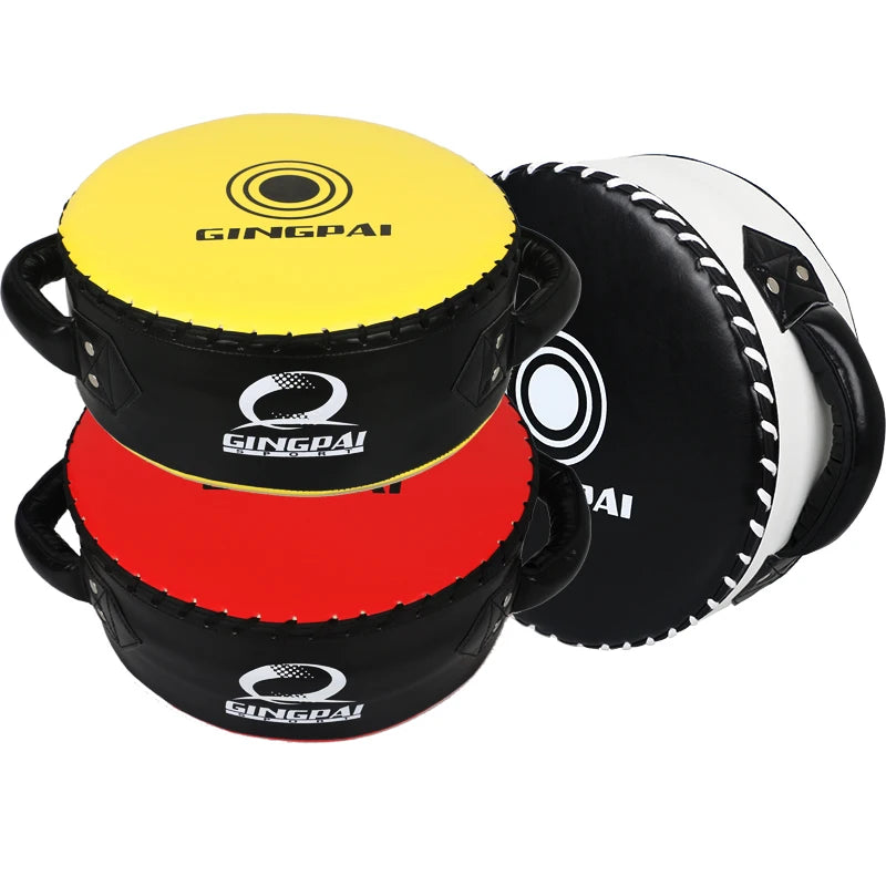 Premium High-Quality Boxing Target Shield – Large Round PU Focus Pad for Karate, Taekwondo, Kickboxing & Martial Arts 