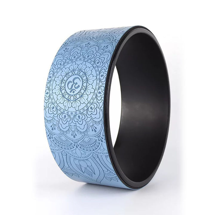 Premium 12.2 Inch Yoga Wheel for Back Pain Relief – Durable Myofascial Release Prop for Improved Flexibility and Posture – PU