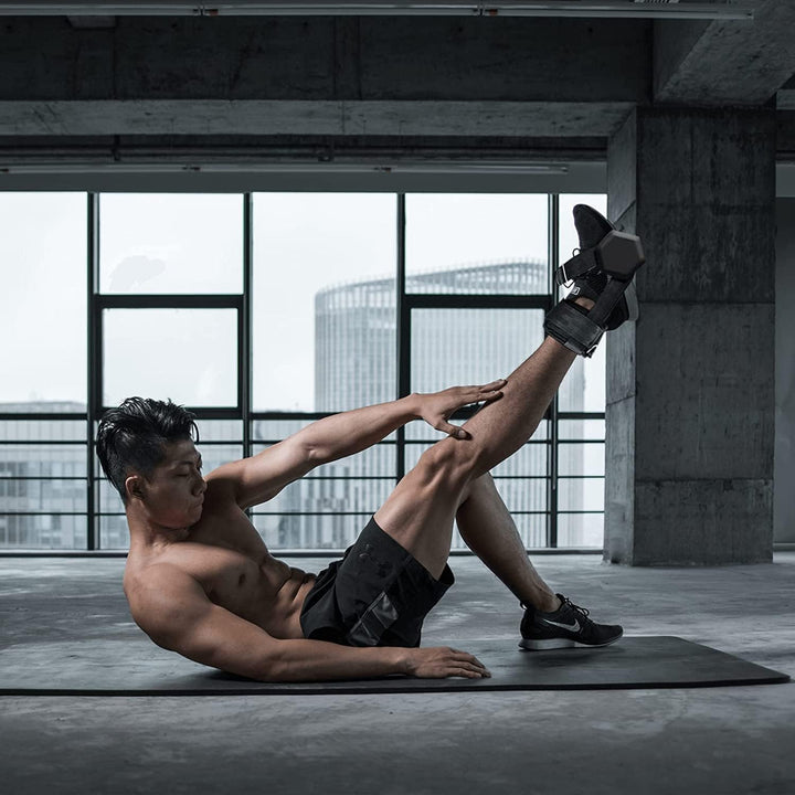 Premium Adjustable Dumbbell Ankle Strap – Soft, Comfortable Weight Strap for Leg and Hip Workouts, Portable Ankle Weights  