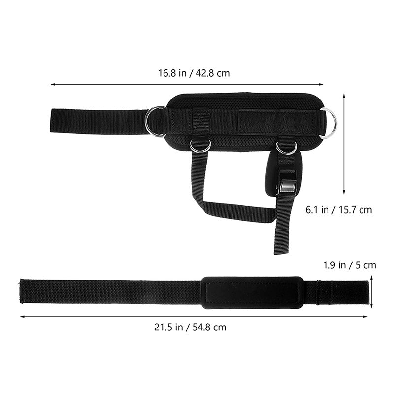 Premium Ankle Straps for Cable Machines – Adjustable, Breathable Fully Padded Ankle Cuffs for Leg Exercises, Workouts, and 