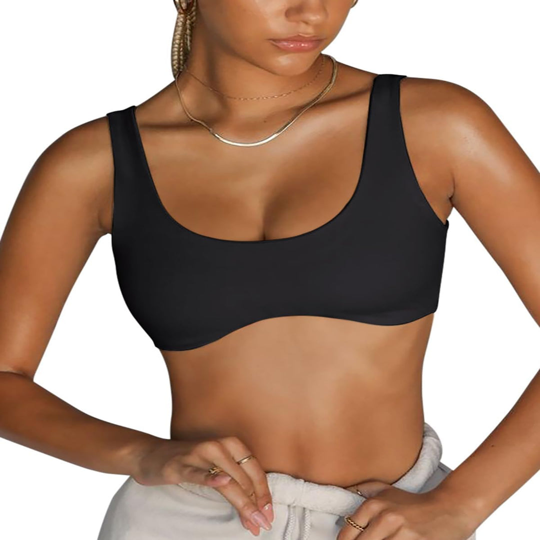 Premium Women's Yoga Bra – High Elasticity, Sweat-Wicking, Moisture-Absorbing, Breathable, Seamless Fit, Contouring Design