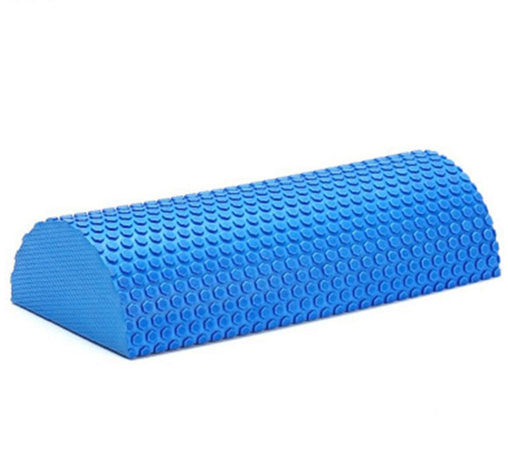 Premium EVA Foam Half Round Massage Roller – Non-Slip Yoga Pilates Balance Pad – Soft, Elastic, Waterproof – Self-Massage