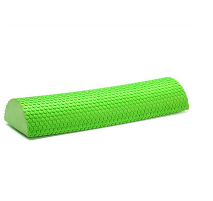 Premium EVA Foam Half Round Massage Roller – Non-Slip Yoga Pilates Balance Pad – Soft, Elastic, Waterproof – Self-Massage