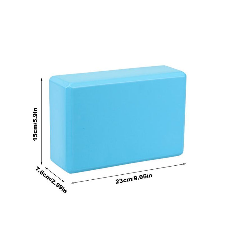 Premium High-Density Yoga Block – Non-Slip, Eco-Friendly EVA Foam – Lightweight & Durable – Supports Proper Posture & Stability