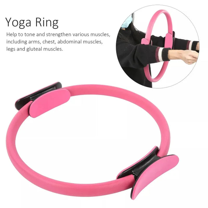 Premium Pilates Fitness Ring – Home Gym Equipment for Strength & Toning – Ideal for Resistance Training, Body Sculpting, and