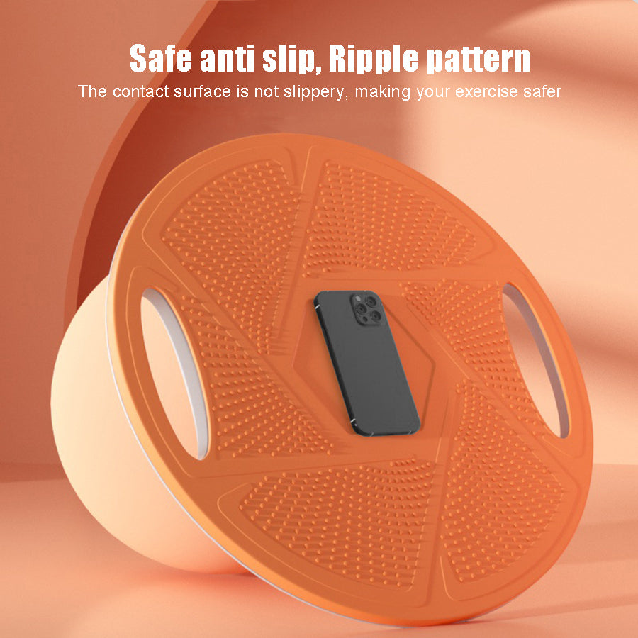 Premium Portable Balance Board - 360° Skid-Proof Wobble Trainer for Core Stability, Yoga, Cardio & Balance Exercises, Adjustable Incline, Lightweight & Compact Design for Home Gym, Fitness & Rehabilitation - StrengthXPhysiotherapy