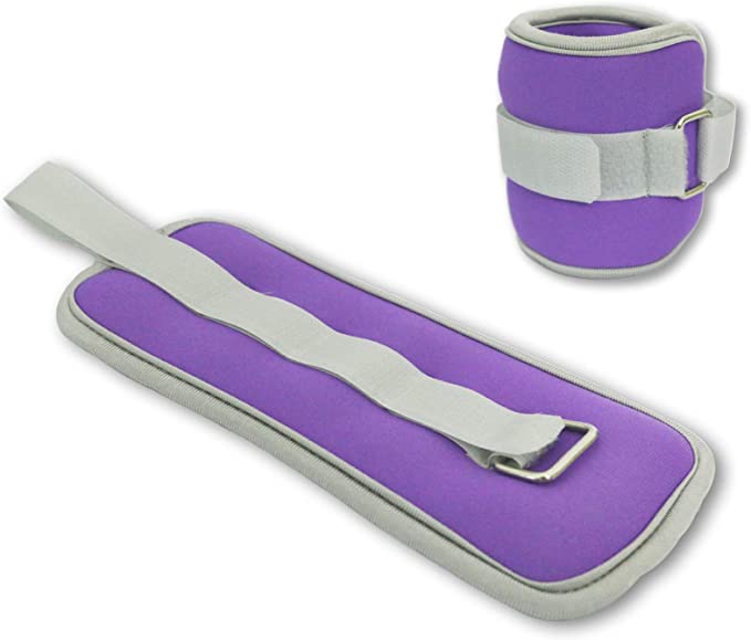 Premium Adjustable Ankle Weights – Neoprene Wrist & Leg Weights for Walking, Gym, Yoga, Pilates, Aerobics, Cardio & Physical 