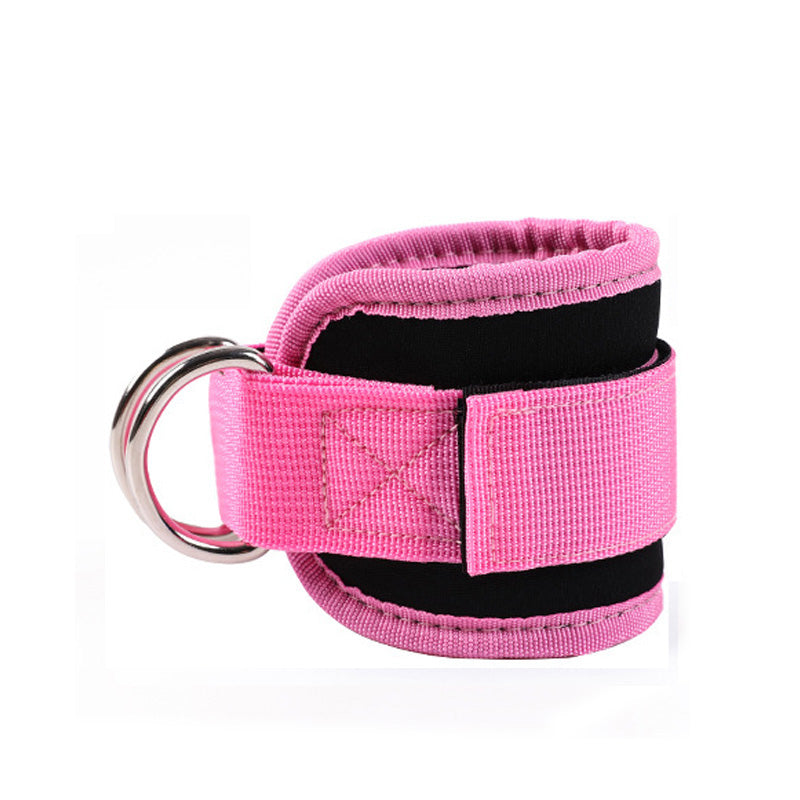 Premium Cable Ankle Straps – Double D-Ring Ankle Cuffs for Gym Workouts, Glutes & Legs Strength Training, Abductor Support,