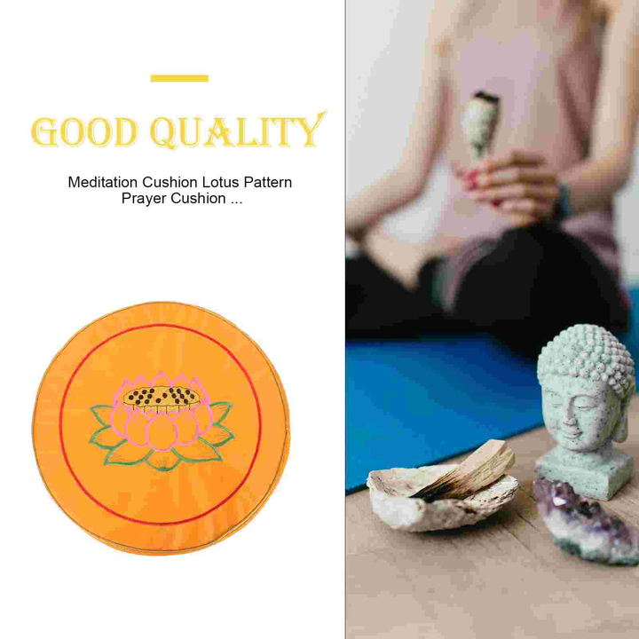 Premium Floor Cushion for Meditation & Yoga – Comfortable Tatami Mat Seat Pad – Soft Pearl Wool & Cloth Material – Perfect for