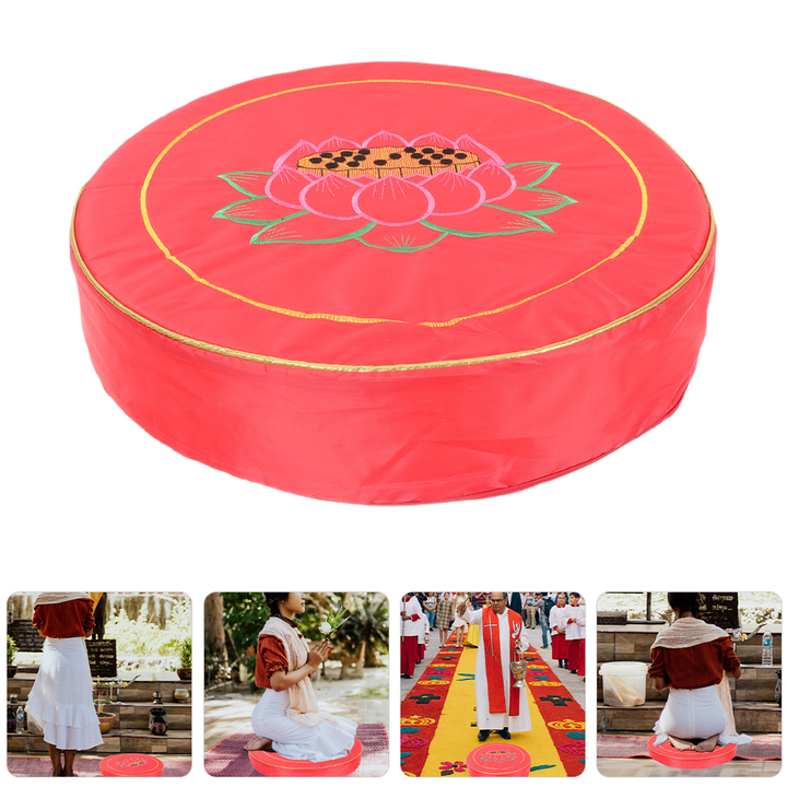 Premium Floor Cushion for Meditation & Yoga – Comfortable Tatami Mat Seat Pad – Soft Pearl Wool & Cloth Material – Perfect for