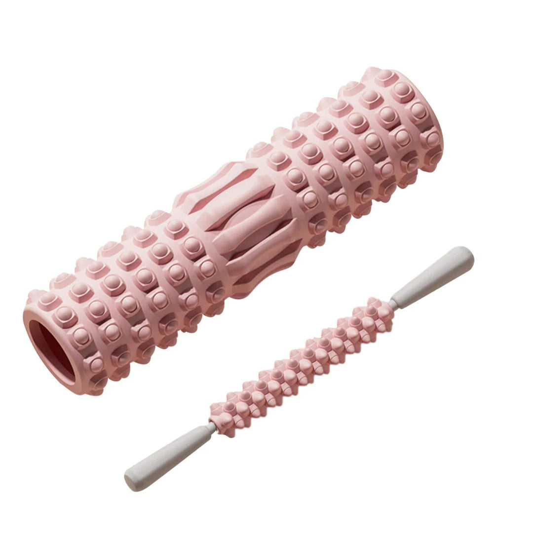 Premium Foam Roller for Muscle Massage – Medium-Density Yoga & Pilates Stretching Tool, Ideal for Back, Legs, Arms, and Hips, Deep Tissue Body Roller for Fitness and Recovery - StrengthXPhysiotherapy